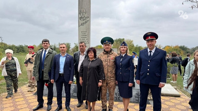 Останки семи неизвестных солдат захоронили в ставропольском селе