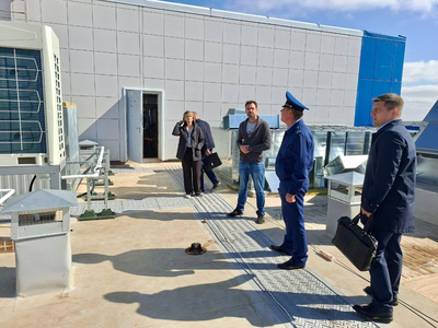 Ход строительства новой поликлиники в Михайловске проверила прокуратура.