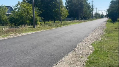 В Горнозаводском Кировского округа отремонтировали дорогу