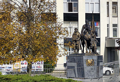 Памятник хопёрским казакам. г Ставрополь