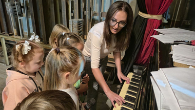 Юные жители села Казгулак стали участниками мастер-класса по хоровому пению