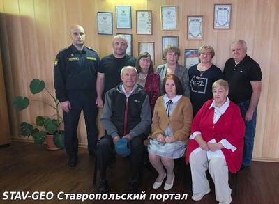 Радостная встреча с ветеранами