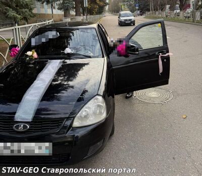 В Михайловске привлекли к ответственности водителя, дрифтовавшего у ЗАГСа