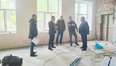 Ремонт спортзала в Зеленокумске планируют завершить до конца года