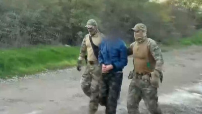 Опубликованы кадры задержания ставропольца, готовившего теракт в Георгиевске