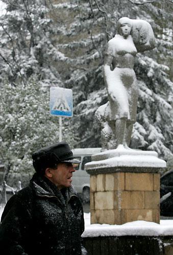 #день_в_истории 3 ноября 2009 года Снегопад блокировал город Ставрополь