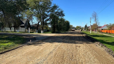 Участок улицы отремонтируют в станице Григорополисской на Ставрополье