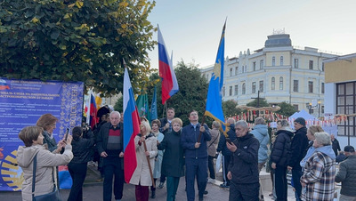 Этнопарад прошёл на Курортном бульваре в Кисловодске