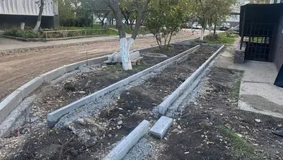 Три дворовых территории благоустраивают в Минеральных Водах