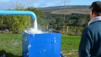 Самая глубокая скважина на Ставрополье глубиной 950 м пригодна для подачи воды