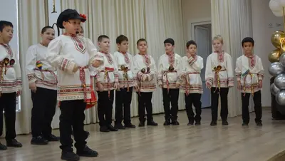 Школа в селе Арзгир на Ставрополье творчески отметила столетие