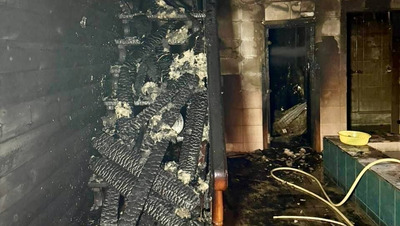 Сауна сгорела в Светлограде из-за аварийной проводки