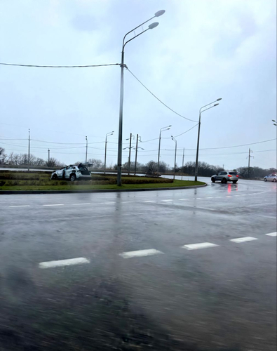 ДТП на кругу 45-параллель/Российский