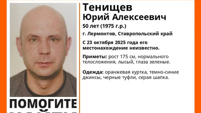 Пропавшего мужчину в оранжевой куртке месяц ищут на Ставрополье