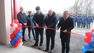 Новую пожарную часть ПАСС открыли в селе на Ставрополье
