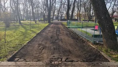 Парк культуры и отдыха благоустраивают в Георгиевске по нацпроекту