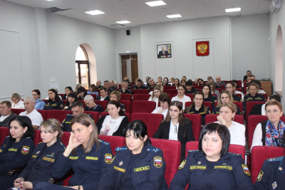 Лекция об избирательном праве в ГУФССП России по Ставропольскому краю