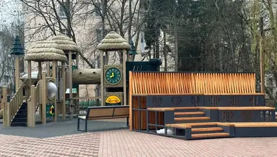 В Кисловодске завершили первый этап строительства детского летнего амфитеатра