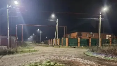 Более 3 км новых линий освещения запустили в микрорайоне Ставрополя