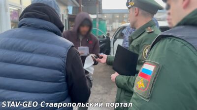 В Пятигорске военные следователи продолжают проводить рейды о постановке на воинский учет бывших мигрантов