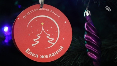 Благотворительная акция «Ёлка желаний» стартовала в Лермонтове