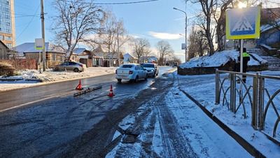 В Ставрополе на зебре легковушка сбила пенсионерку