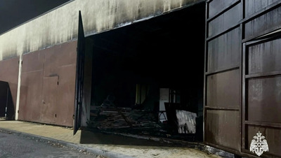 Гараж в Кисловодске мог загореться из-за непогашенного окурка