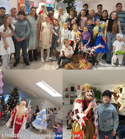 Волшебство Нового года: яркое завершение года в Шпаковском центре социального обслуживания