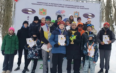 Дуатлон-кросс в Ставрополе