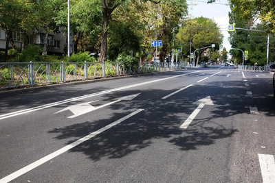 Около 1,5 тысячи дорожных знаков и 138 тысяч квадратных метров разметки обновили в Ставрополе в 2025 году