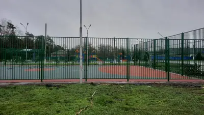 Спортплощадку обновили в посёлке Новоалександровского округа