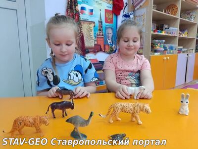 Детский сад №34 В средней группе N4 прошло занятие на тему: Знакомство с Красной книгой