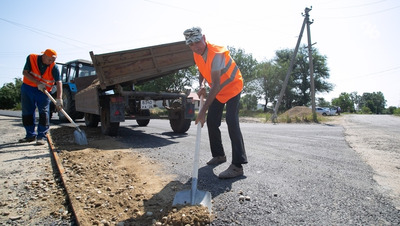 Две дороги отремонтировали по итогам прямых линий главы Ставрополья