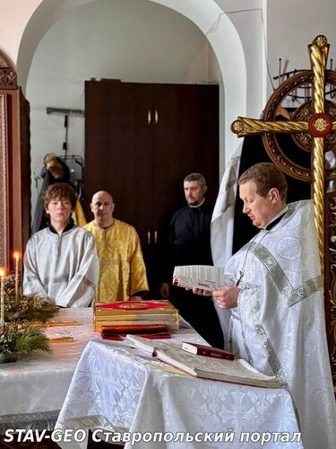 Храм св. вмч. Артемия В ожидании Богоявления