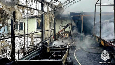 Прокуратура проверяет обстоятельства крупного пожара в Михайловске