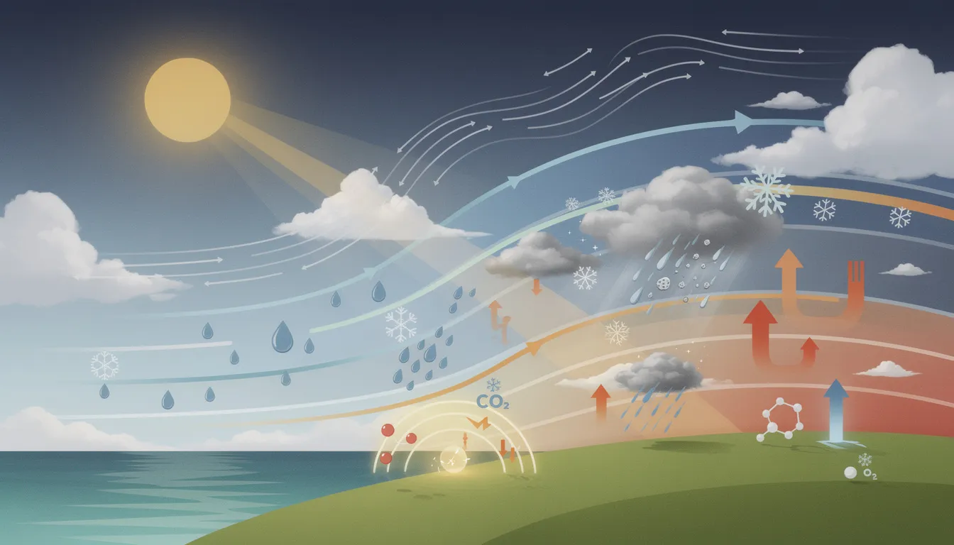 География 6 класс: Погода, показатели и причины изменений