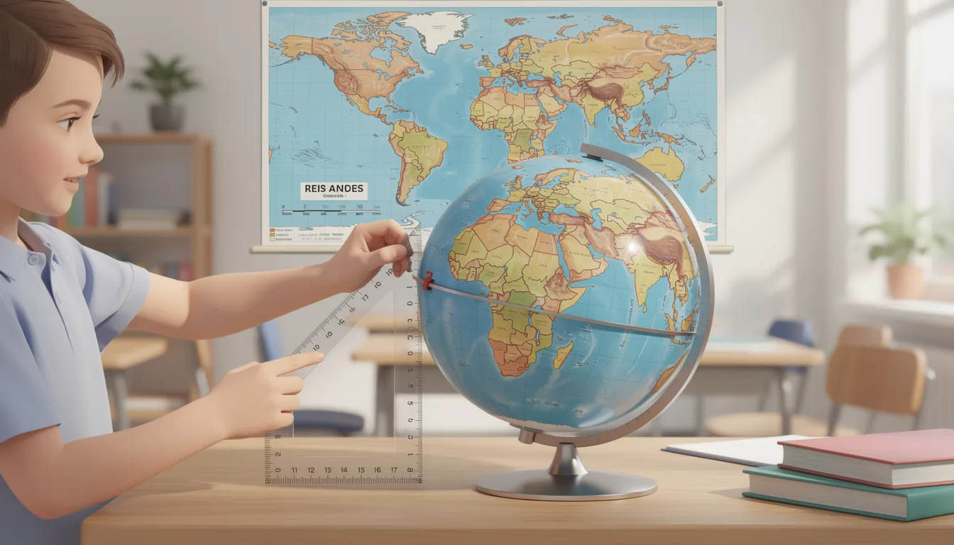 География 5 класс: расстояния по глобусу, искажения на карте и масштаб