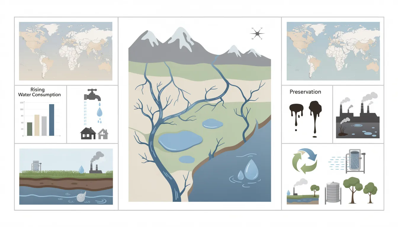 Неравномерность распределения водных ресурсов: география 8 класс