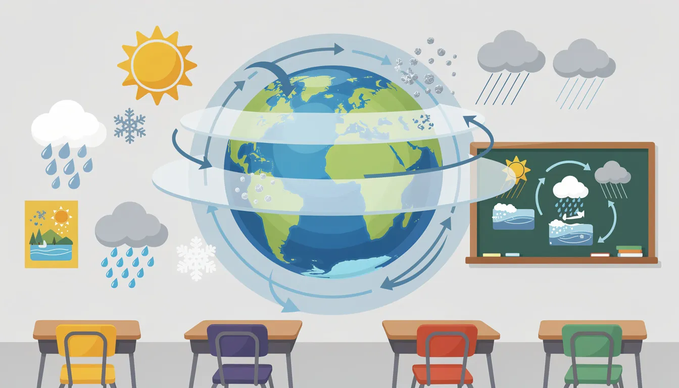 Образование и выпадение атмосферных осадков: география 6 класс