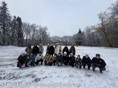 Учащиеся МБОУ СОШ №23 отправились на экскурсию, посвящённую освобождению Ставрополя от немецко-фашистских захватчиков.