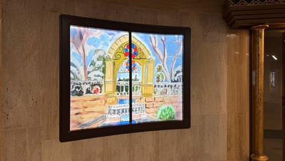 Арт-галерею юных художников создали в подземных переходах Кисловодска