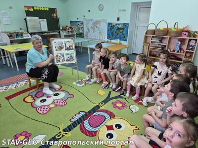 Детский сад №34 На занятии Как не заболеть зимой? воспитанники средней группы №11