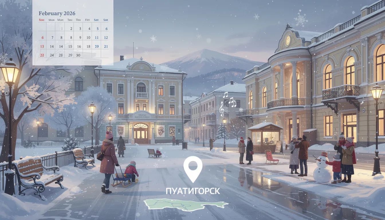 Афиша Пятигорска: куда сходить в феврале 2026