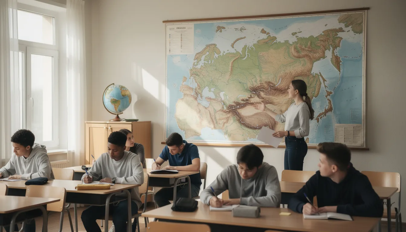 Контрольная работа по «Природе России» 8 класс