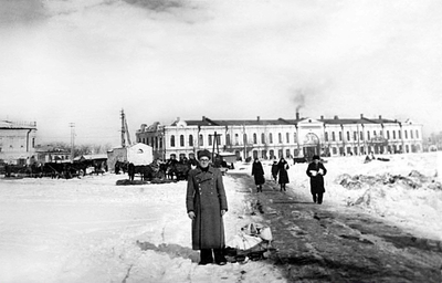 Площадь Ленина в 1949 году.