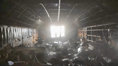 В Георгиевске сгорела мансарда жилого дома из-за неисправной проводки