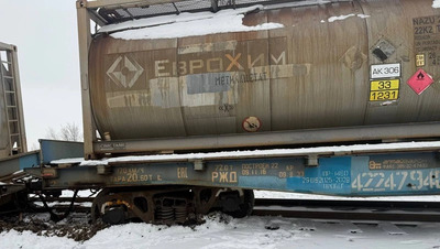 Уголовное дело из-за схода вагонов с метилацетатом возбудили на Ставрополье