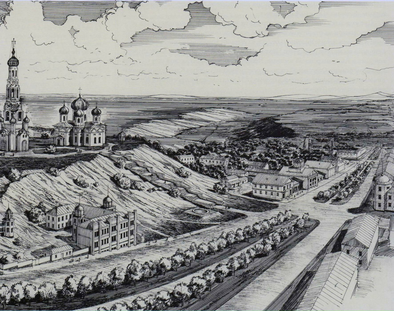 10 марта 1799 года в Ставрополе ратманом городского магистрата, главой купцом Волковым был построен первый каменный двухэтажный дом