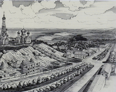 10 марта 1799 года в Ставрополе ратманом городского магистрата, главой купцом Волковым был построен первый каменный двухэтажный дом