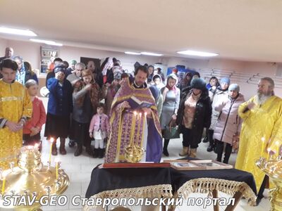 Храм св. вмч. Артемия В первое воскресенье Великого поста, в день Торжества Православия, служилась литургия Василия Великого